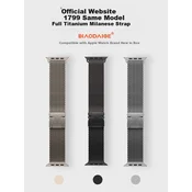 Brother Zamenska narukvica za pametni sat za Apple Watch Ultra 2/3, Crna