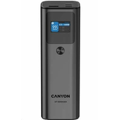 CANYON power bank PB-2010 TFT 27000 mAh 97.2Wh PD140W QC 3.0 Dark