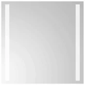 Vidaxl LED kopalniško ogledalo 40x40 cm
