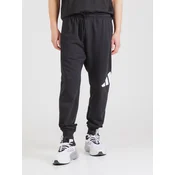 ADIDAS SPORTSWEAR Športne hlače  črna / bela