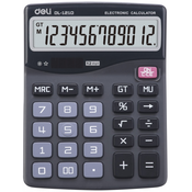 Kalkulator Deli Core - E1210, 12 dgt, crni