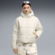 PUMA Essentials Relaxed Hooded Padded Jacket Women, Clothing, Alpine Snow, XS