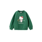 MANGO KIDS Majica HKBOW zelena / rdeča / črna / bela
