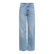 ONLY Jeans hlače Maddie 15361576 Modra Wide Leg