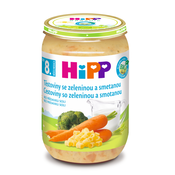 HiPP BIO tjestenina s povrcem i vrhnjem od 8 mjeseci, 220 g
