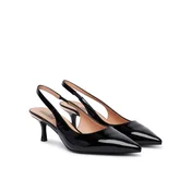 LOVE MOSCHINO Čevlji z visoko peto JA10336G0PIH0000 Črna