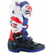 Alpinestars Tech 7 Boots Black/Dark Blue/Red/White 40,5 Motociklističke čizme