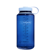 Nalgene 1000ml Wide Mouth Sustain Water Bottle Indigo Universal