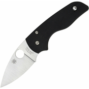 Spyderco Lil Native Plain Black G10