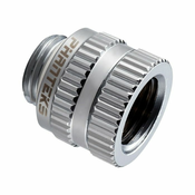 Phanteks Glacier M-F Rotary Adapter Straight G1/4 priključni adapter moški-ženski, krom srebrn