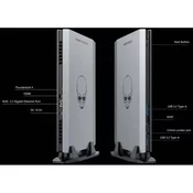 Minisforum NUCXI5, Intel i5-11400H, 2×SO-DIMM DDR4 (do 64GB), 2×M.2 PCIe SSD, NVIDIA RTX 3060 6GB, HDMI/TB4, 2.5G-bit RJ45, barebone