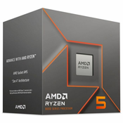 AMD Ryzen 5 8400F 4,2/4,7GHz 16MB AM5 65W BOX brez hladilnika procesor