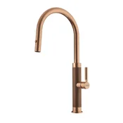 Franke Mythos Masterpiece - Miješalica za sudoper FG 1554.505, s izvlacnom prskalicom, bakrena 115.0711.557