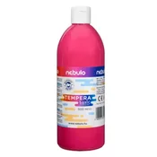 Nebulo: Roza tekoča tempera barvica 500ml v steklenički