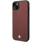 Bmw BMW BMHCP14S22RFGR OVITEK IPHONE 14 / 15 / 13 6.1 BORDO/BORDO USNJENI DIAMANTNI VZOREC