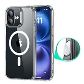 Hibridni ovitek ESR Classic Hybrid HaloLock za iPhone 16 - clear
