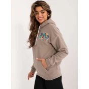 Sweatshirt-D20005M02679A-dark beige