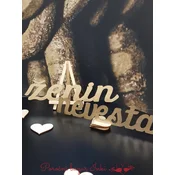 LESEN NAPIS ženin in nevesta LESNAP 104