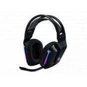 Slušalke gaming Logitech brezžične G733 Lightspeed 2,4Hz - črne (981-000864)