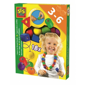 SES CREATIVE jaz se učim - nizati koralde