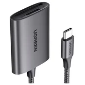 Ugreen CM401 USB-C čitalnik kartic (siv)
