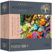TREFL Wood Craft Origin Puzzle Barvni koktajli 501 kosov