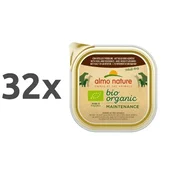 Almo Nature Bio Organic - teletina in zelenjava 32 x 100 g