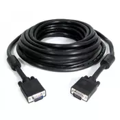 Kabl E-Green VGA za Monitor 20m M/M HQ sa feritima crni