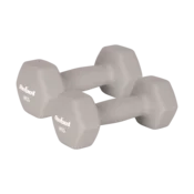 REBEL ACTIVE Neopren HEX bucice, par 2x4 kg, model RBA-2330-4