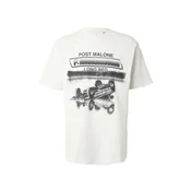 Only & Sons Majica ONSPOST MALONE črna/bela
