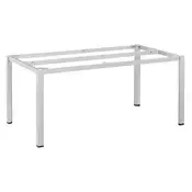 KETTLER Okvir za mizo CUBIC 160x95 cm – srebrn