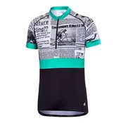 Klimatex CYKLODRES BAREX XL črna/zeleno-modra, CYKLODRES BAREX XL črna/zeleno-modra