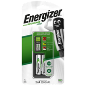 Energizer Mini polnilec baterij, 2 AA, 2000 mAh (E300701301)