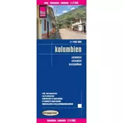 World Mapping Project Reise Know-How Landkarte Kolumbien (1:1.400.000). Colombia / Colombie