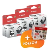 Canon - Komplet tinta Canon PG-545 XL (crna), original, 3 komada + GRATIS POKLON