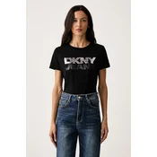 DKNY kratka ženska majica z bombažem