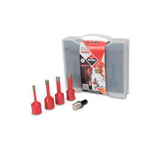 Rubi 50938 set burgija za keramiku za suvo bušenje 6, 8, 10, 12mm sa adapterom za bušilice, M14 ( RUBI 50938 )