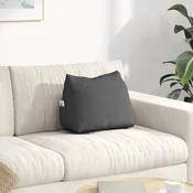 Jastuk za leda Tamno siva 45 x 20 x 35 cm tkanina