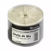 TRAXDATA Medij DVD-R 8x 4.7GB FULL PRINTABLE spindle 50kom