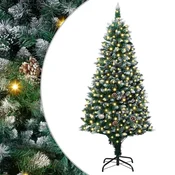 Umjetno božićno drvce Zelena 180 cm PVC i Čelik i Plastika