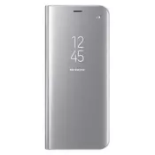 SAMSUNG pametna preklopna torbica Clear View Standing Cover za Galaxy S8-srebrna (EF-ZG950CSEGWW)