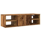 Vidaxl Stenska omarica starinski les 101x30x29 cm inženirski les