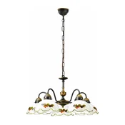 Kolarz 731.85.113 - Luster na lancu NONNA 5xE27/75W/230V vino/jagoda