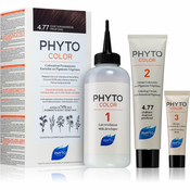 PHYTO Phytocolor 4.77 - intenzivna kostanjevo rjava