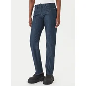 G-Star Raw Jeans hlače Lennoxx D28396-E358 Mornarsko modra Straight Fit