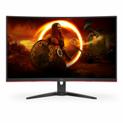 AOC G2 C32G2ZE/BK, 80 cm (31.5), 1920 x 1080 pikseli, Full HD, LED, 0,5 ms, Crno, Crveno