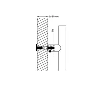 MP Vezni material WA/C kos LES, PVC, AL (srebrna), MP Srebrni