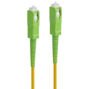 Maclean Patchcord opticki kabel Maclean, SC/APC-SC/APC, jednomodni, 10m, simplex, G657A2