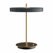 Antracitno siva LED zatemnitvena namizna svetilka s kovinskim senčnikom (višina 41,5 cm) Asteria Table – UMAGE