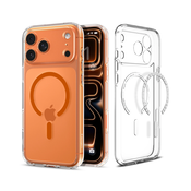 Spigen SPIGEN ULTRA HYBRID MAGNETIC OVITEK ZA MAGSAFE IPHONE 17 PRO PROZORNO ORANŽEN